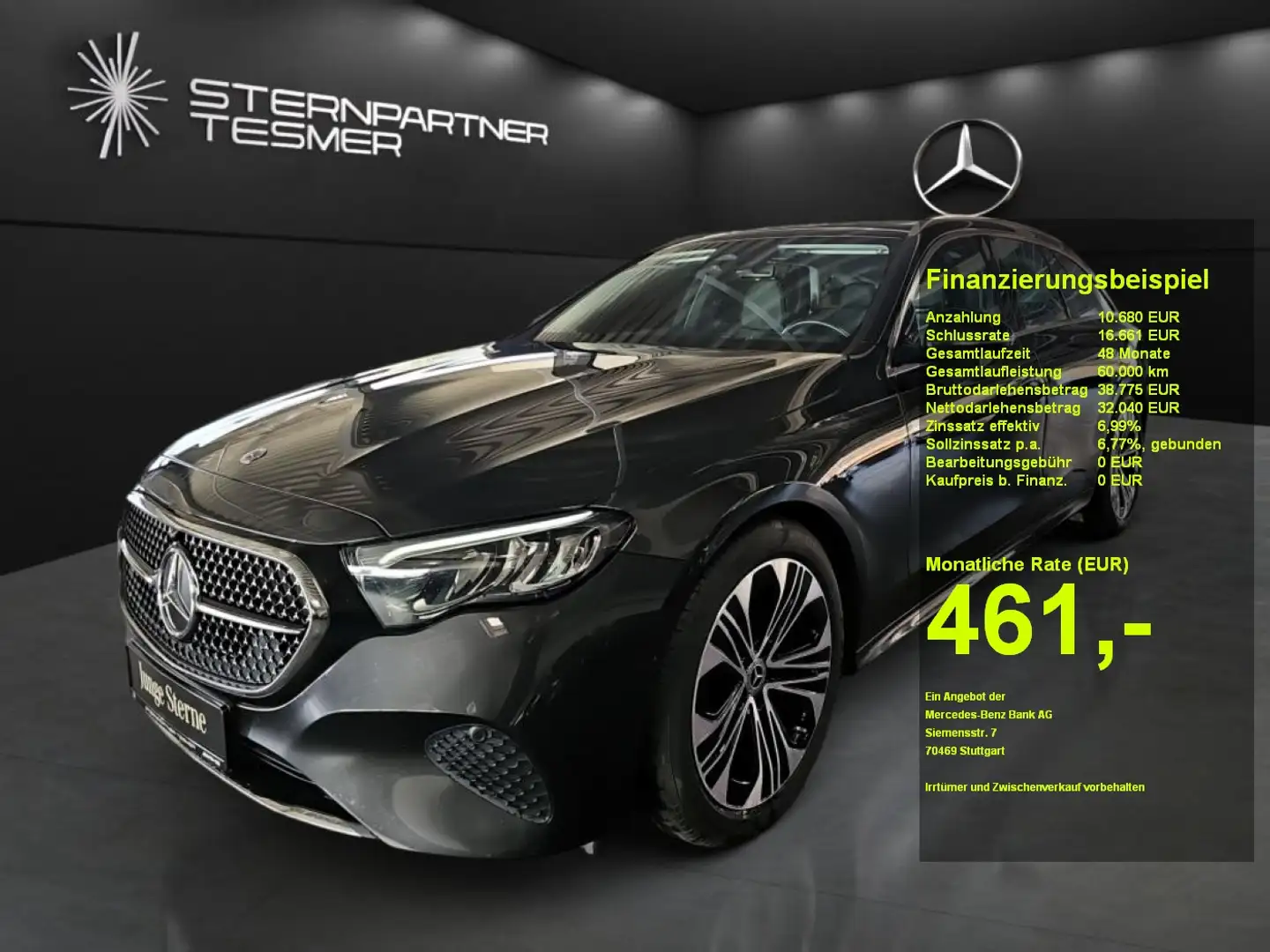 Mercedes-Benz E 220 d T AVANTGARDE+KAM+LED+TOTW+DISTR+PANO+AHK Grijs - 1
