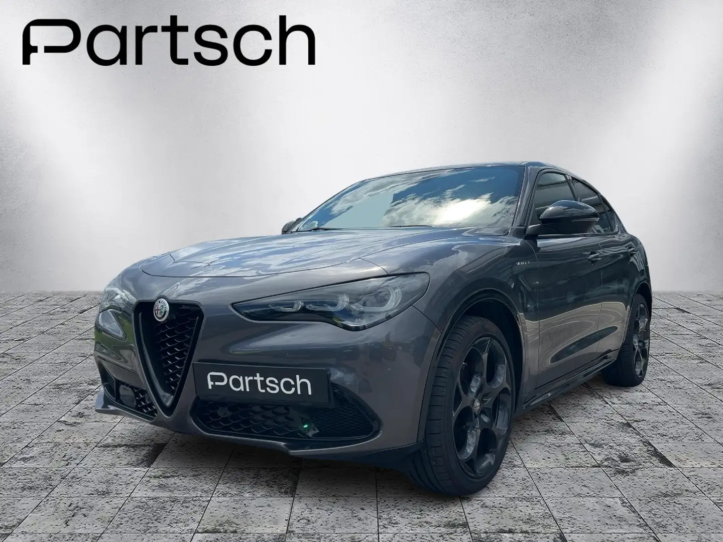 Alfa Romeo Stelvio Veloce 2.2 16V 210 AT8 Q4 Allrad Gris - 1