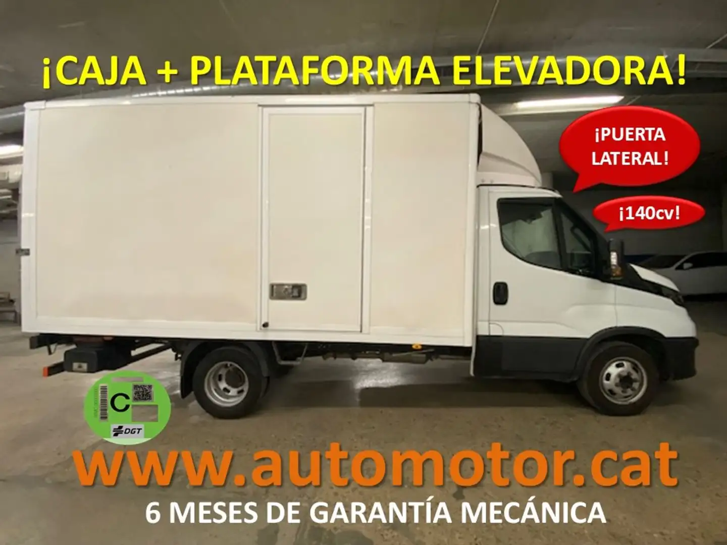 Iveco Daily Chasis Cabina 35C14 3750 136 Blanco - 1