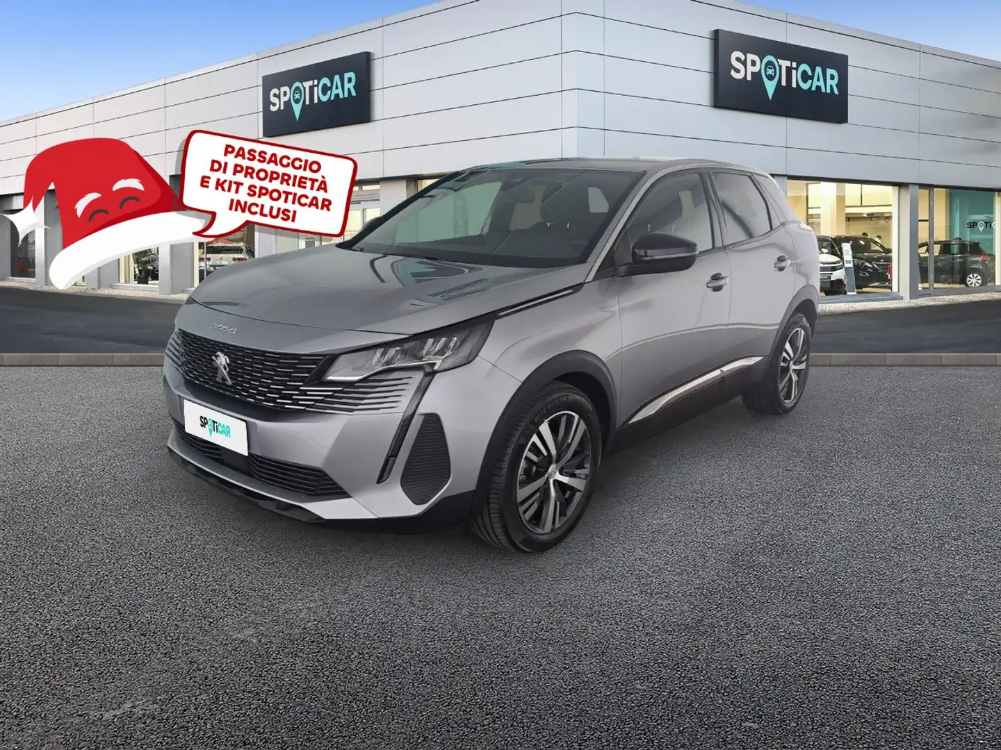 Peugeot 3008 BlueHDI 130 EAT8 S&S Allure Pack Gris - 1