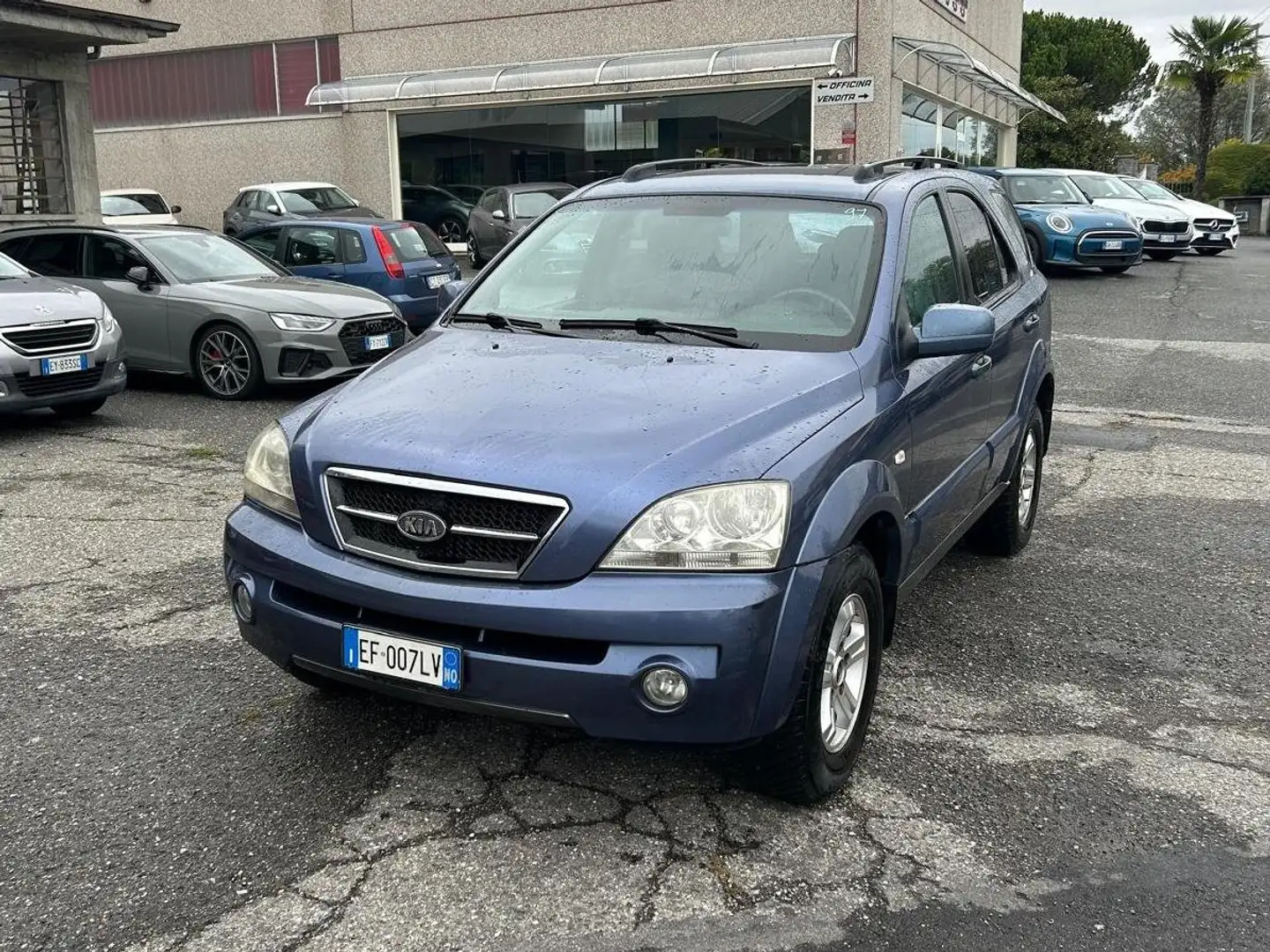 Kia Sorento Sorento I 2002 2.5 crdi 16v EX Top Blauw - 2