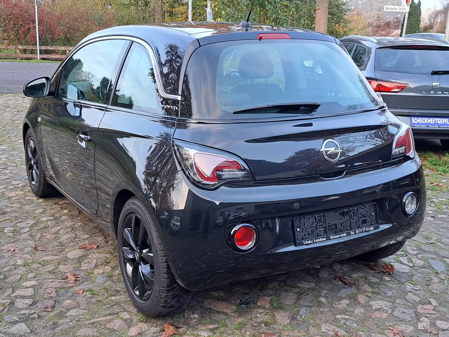 Opel Adam Jam, 1,4l,viele Extras,voll Scheckheft Schwarz - 1