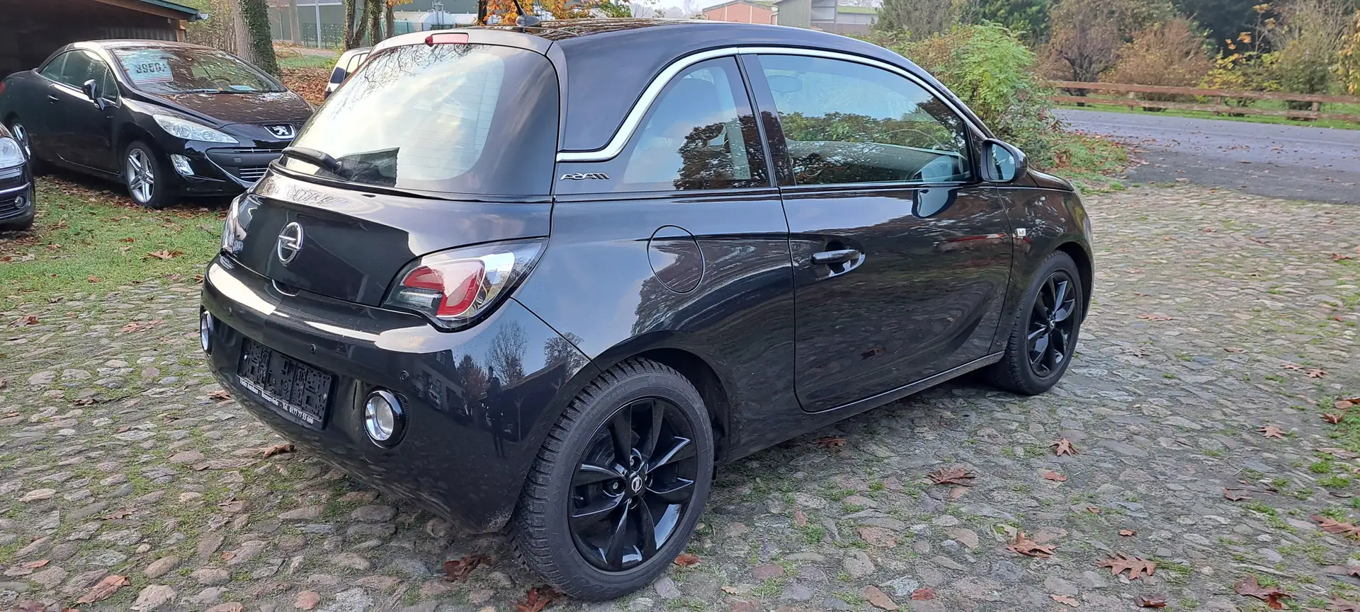 Opel Adam Jam, 1,4l,viele Extras,voll Scheckheft Schwarz - 2