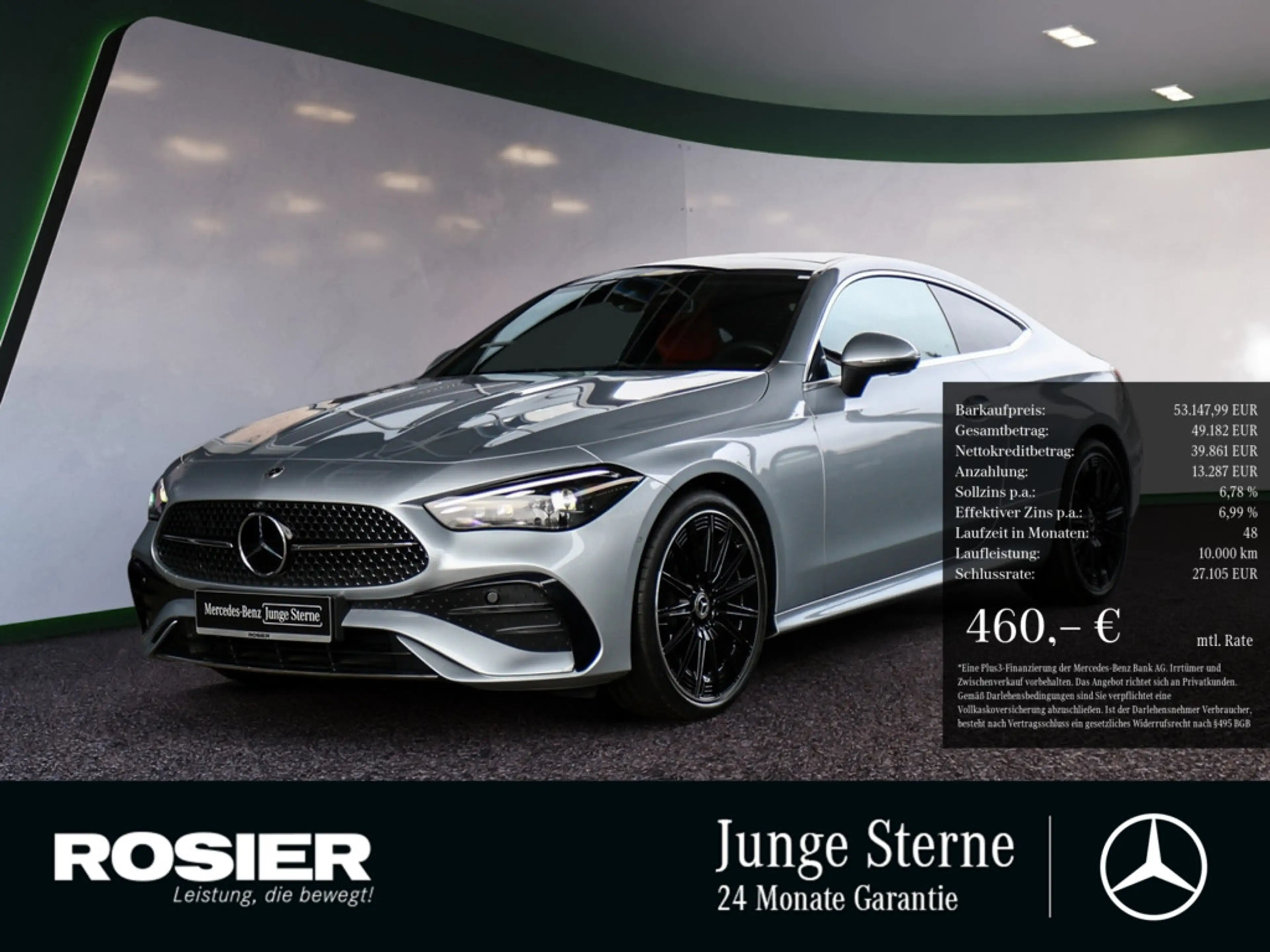 Mercedes-Benz CLE 300 4M Coupé AMG Sport Premium+ Distr. LE