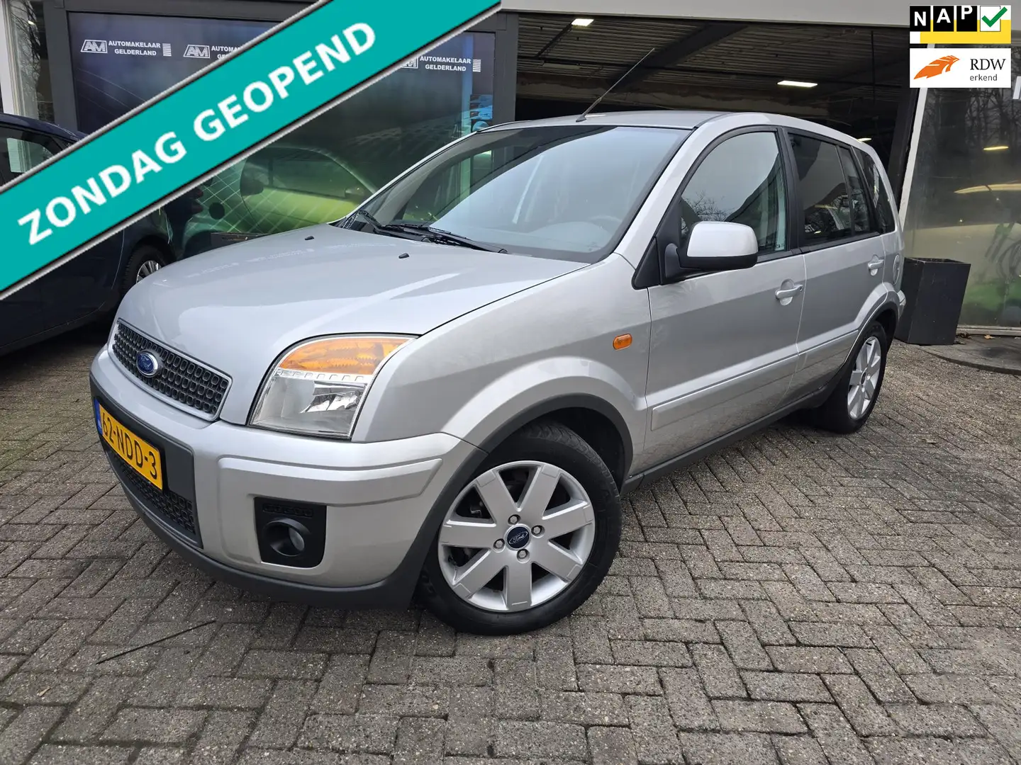 Ford Fusion 1.6-16V Futura | AUTOMAAT | 1E EIGENAAR | 12MND GA Grijs - 1