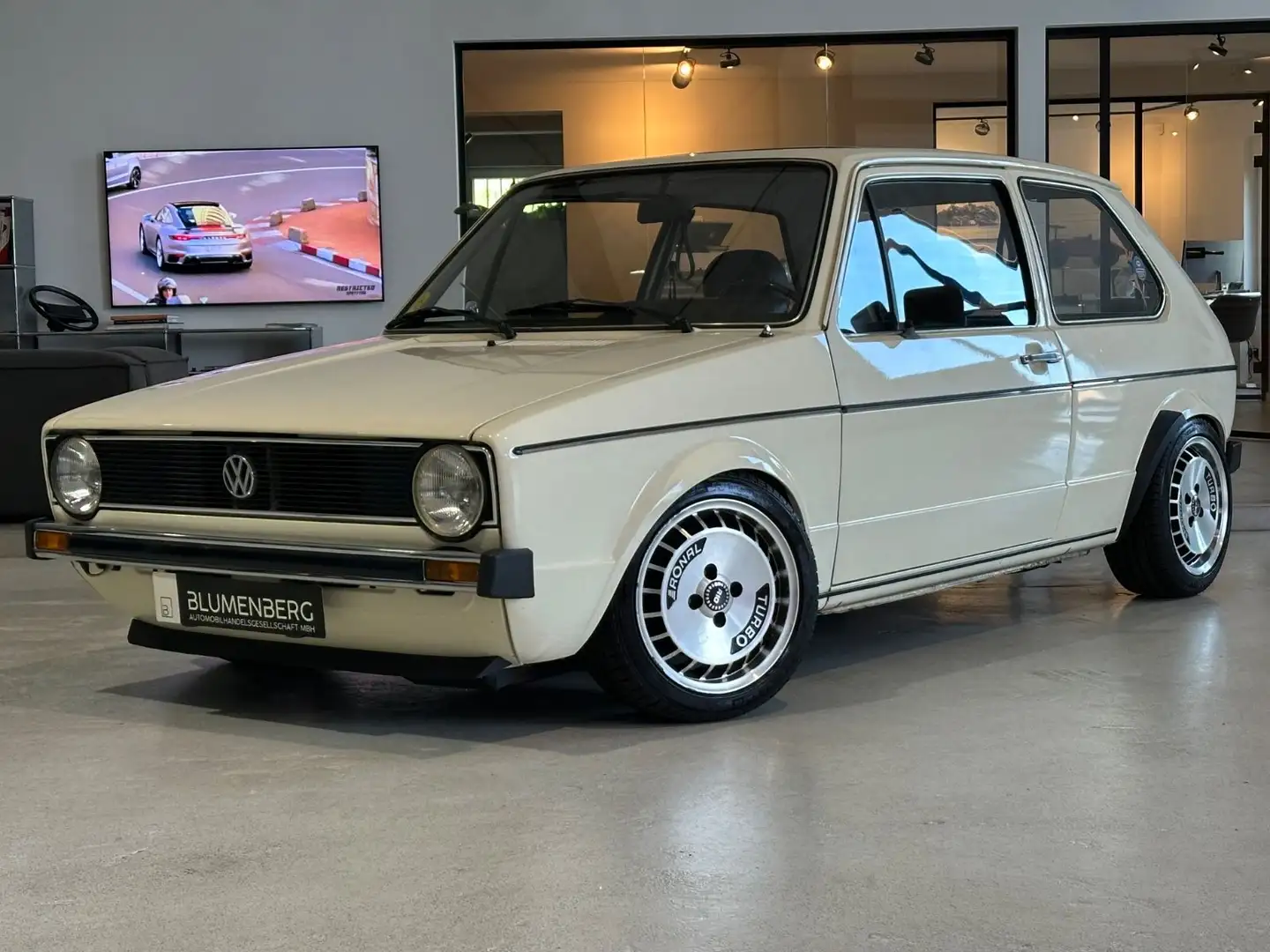 Volkswagen Golf I 1.6 LS* Classic Note2, H-Zulassung,Ronal* Blanc - 1