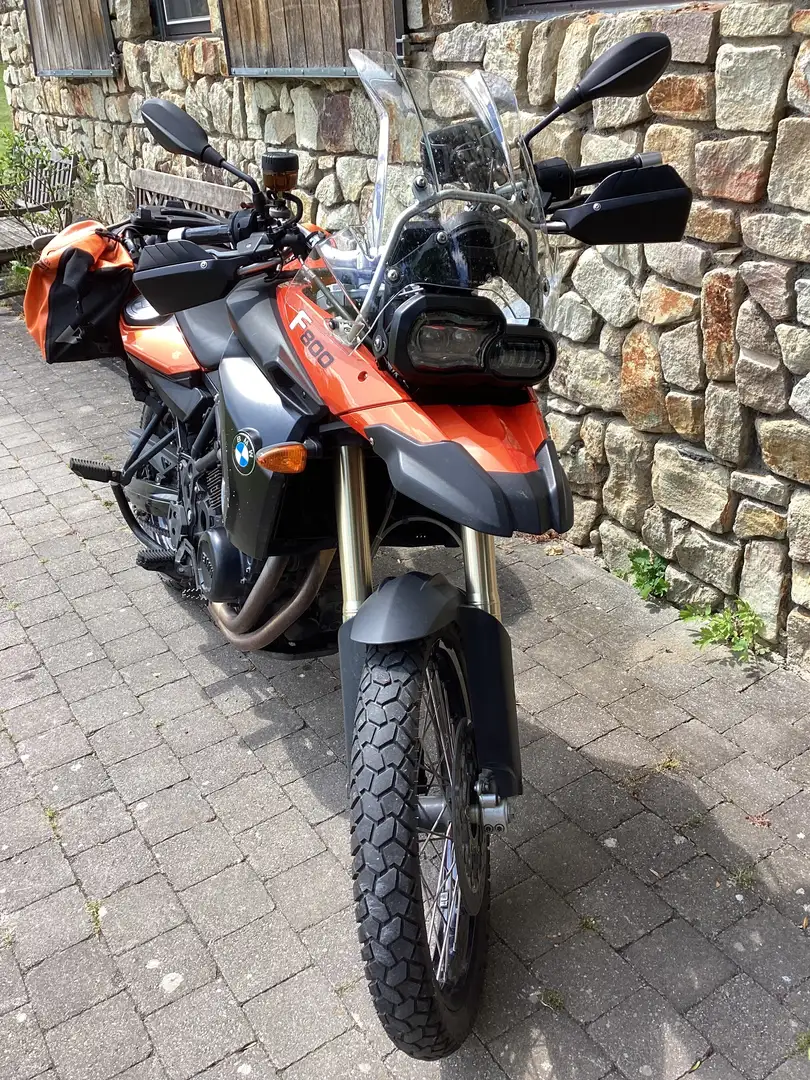 BMW F 800 GS Naranja - 2