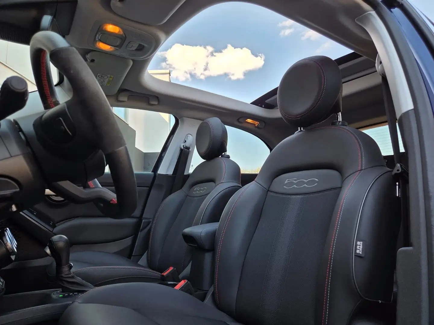 Fiat 500X Dolcevita Sport 1.5 GSE Hybrid DCT Faltdach Blau - 2