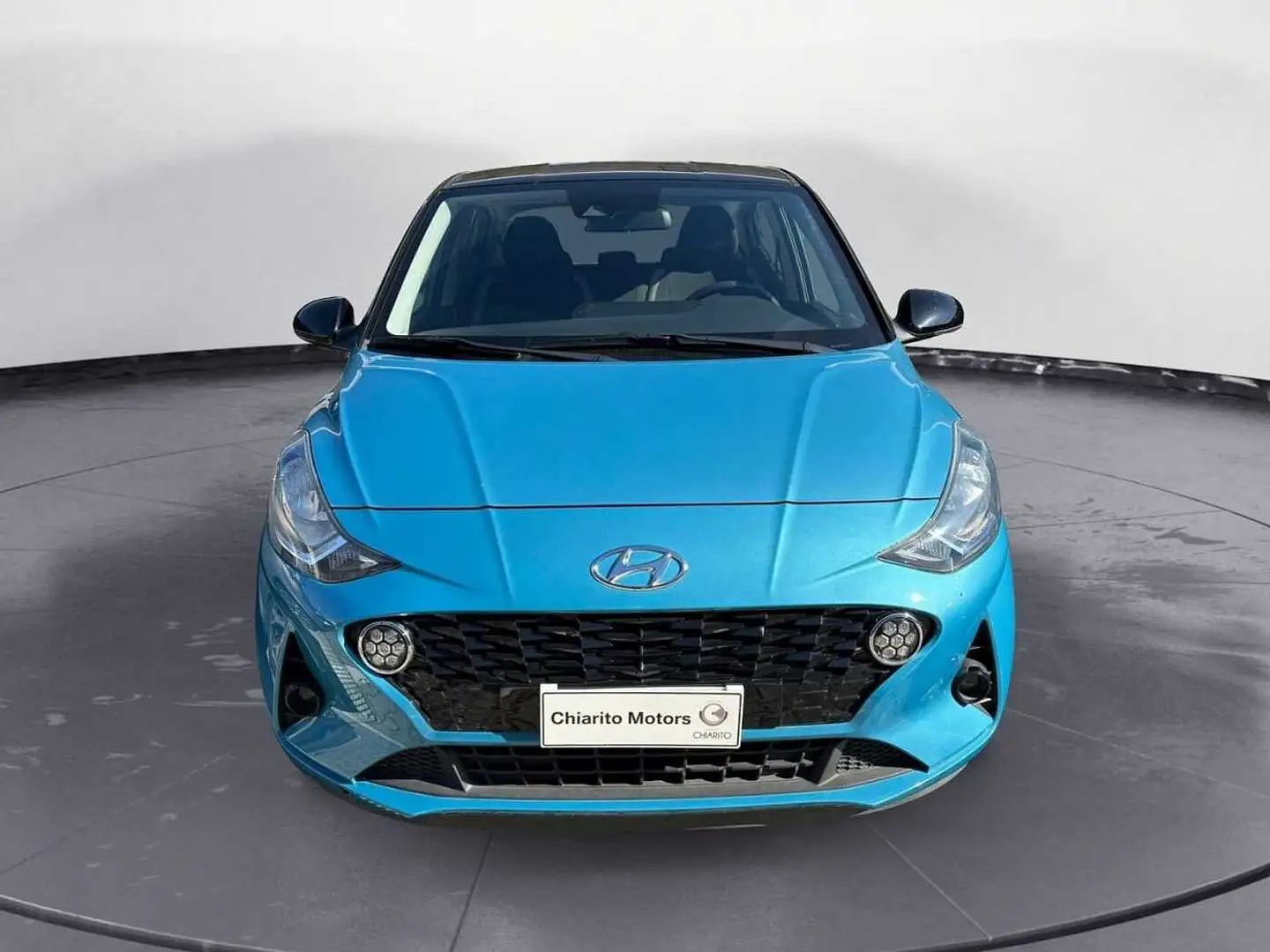 Hyundai i10 3ª serie 1.0 MPI AT Tech Azul - 2