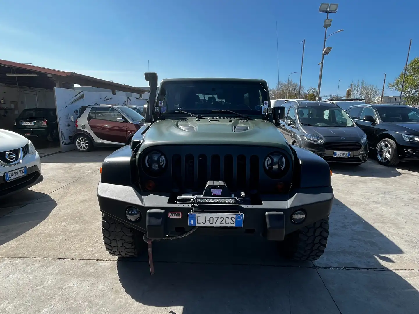 Jeep Wrangler Unlimited 2.8 crd auto LEGGI NOTE Verde - 2