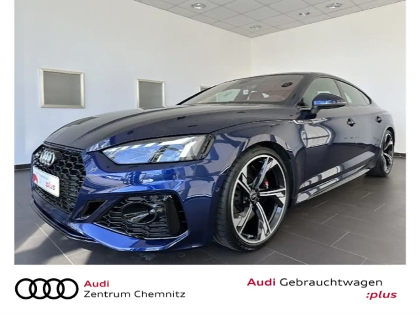 Audi RS5 Sportback tiptr. qu. LASER+B&O+HEAD+PANO Modrá - 1