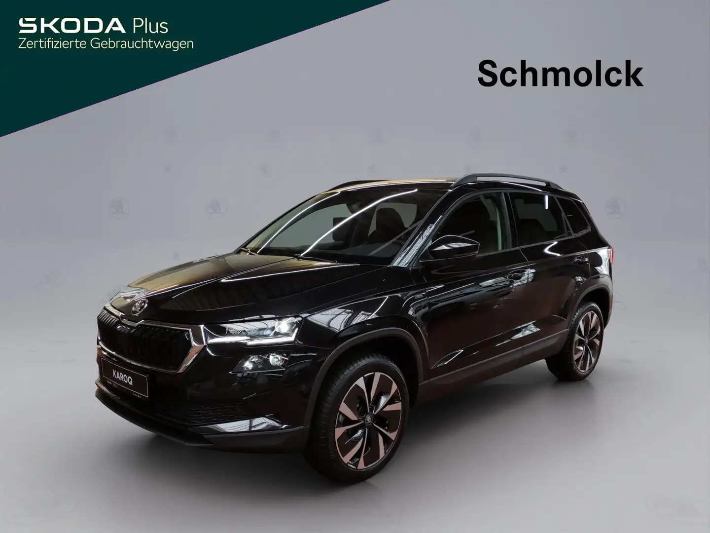 Skoda Karoq Tour 2.0 TDI DSG 150 PS NAVI AHK LED ACC Schwarz - 1