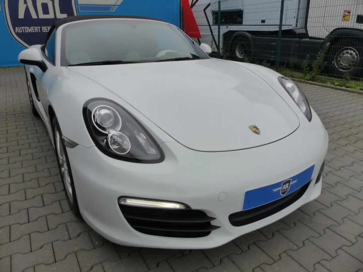 Porsche Boxster .CABRIO.NAVI.TEMPOMAT.AUTOMATIK.KLIMA Klima Navi Weiß - 2