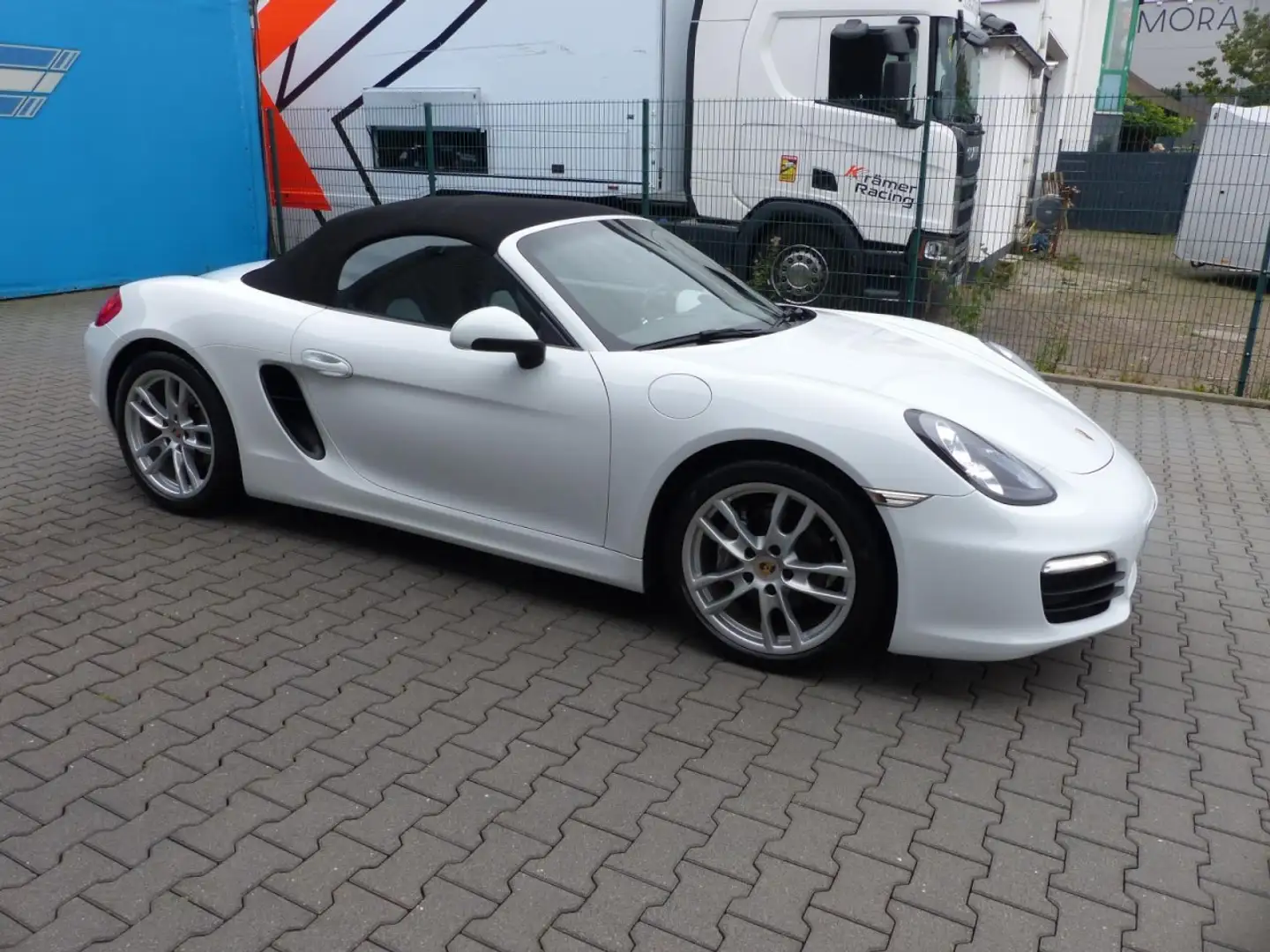 Porsche Boxster CABRIO.NAVI.TEMPOMAT.AUTOMATIK.KLIMA Klima Navi Weiß - 2