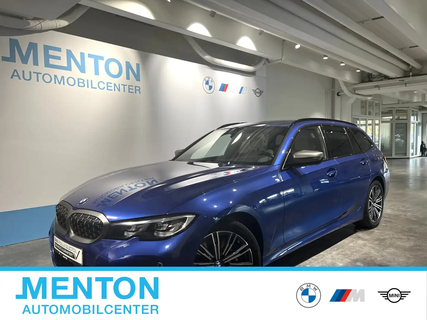 BMW 340 M340d xDrive HiFi/Panorama/Kamera/LCProf/DAB Blau - 1