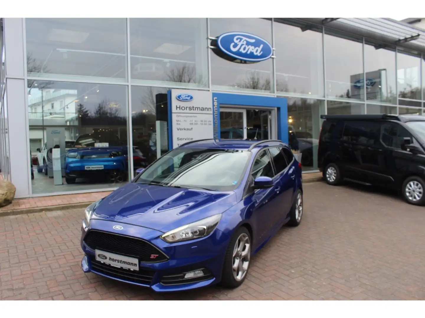 Ford Focus ST TURNIER, NAVI, XENON, PDC, BEH. WSS & SITZE Bleu - 1
