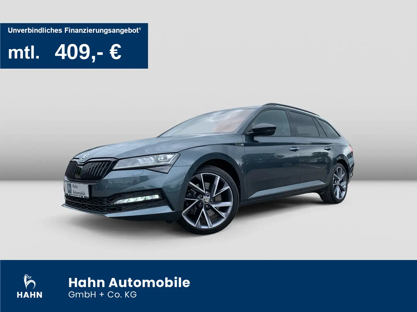 Skoda Superb Combi 2.0 TSI DSG SportLine 4x4 Navi ACC Grigio - 1