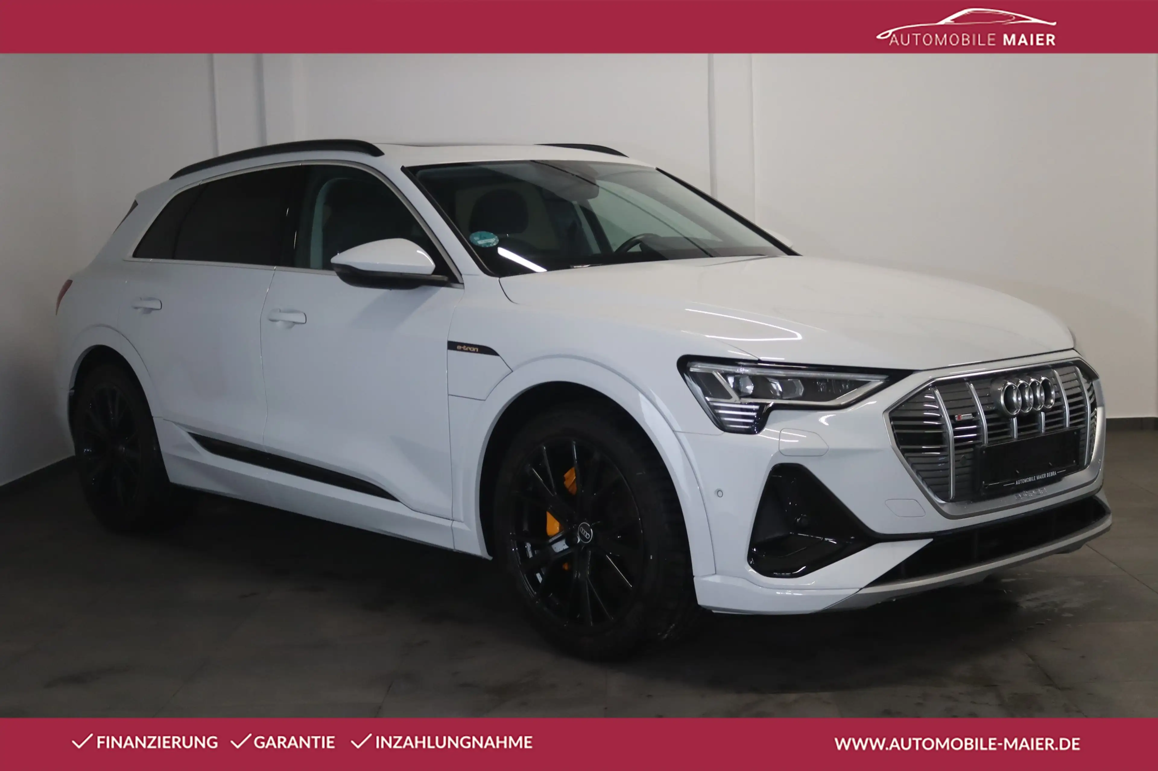 Audi e-tron 55 qu. S line-LUFT-PANO-AHK-LED-HUD-SHZ-