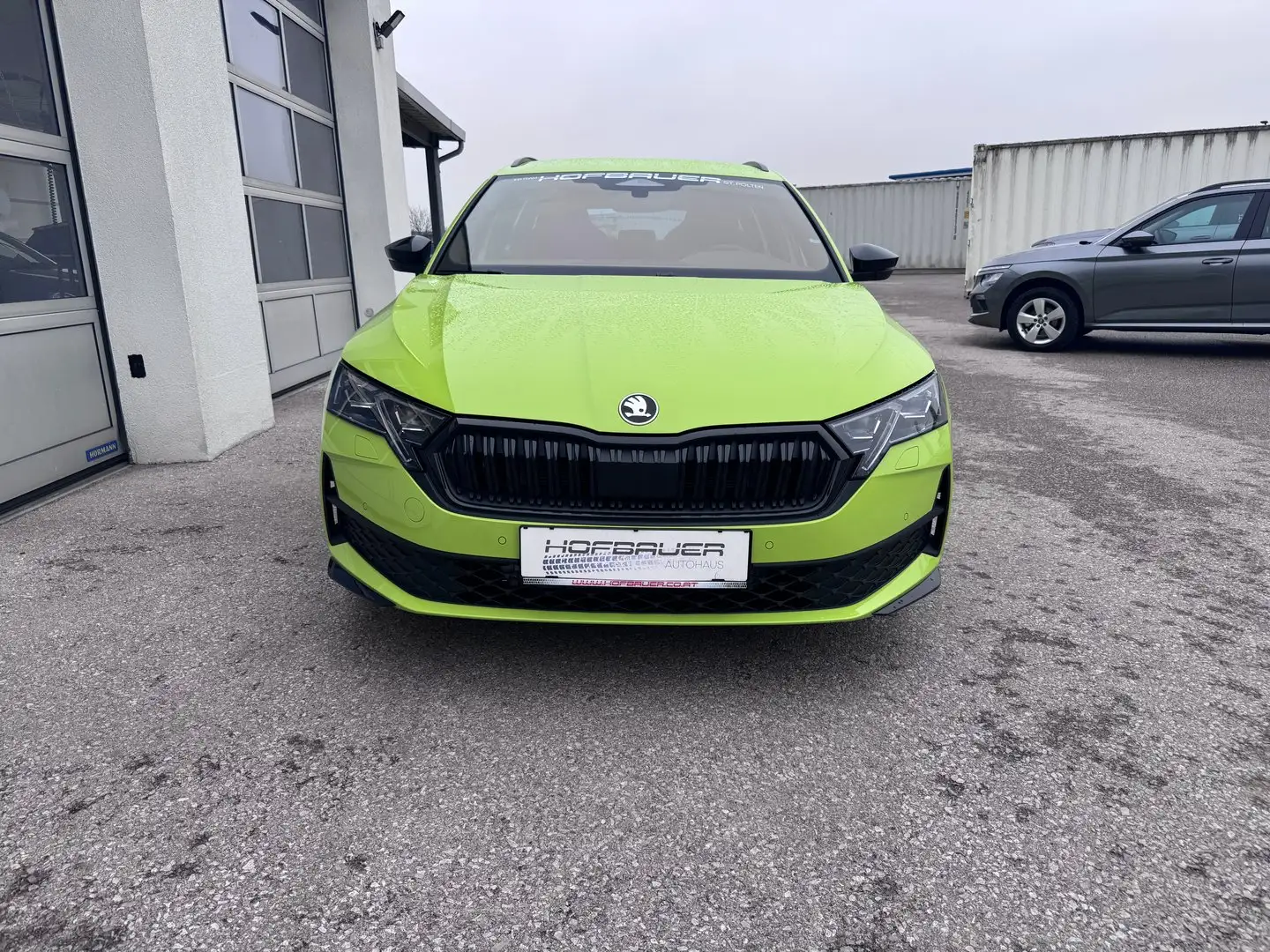 Skoda Octavia Sportline TSI mHEV DSG Grün - 2