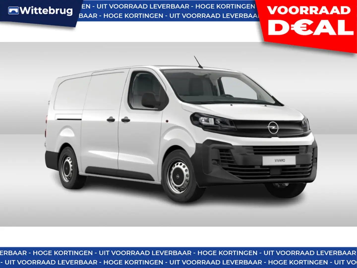 Opel Vivaro 2.0 Diesel 145 S&S L3 145 PK - NAVIGATIE - AUTOMAA Wit - 1