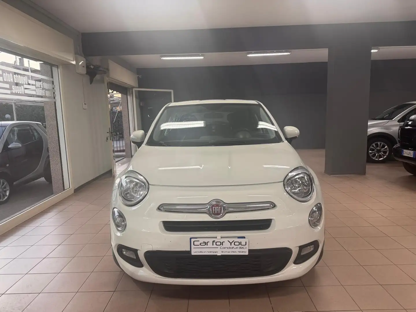 Fiat 500X 500X 1.6 mjt Lounge 4x2 120cv my17 Wit - 1