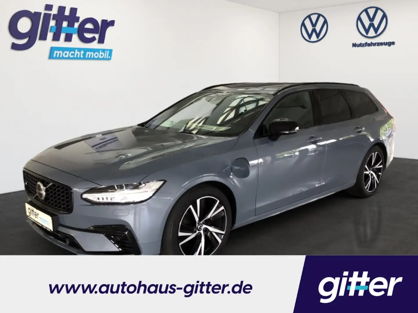 Volvo V90 Kombi R Design PANO MEMORY LED HARMAN KARDON Grau - 1