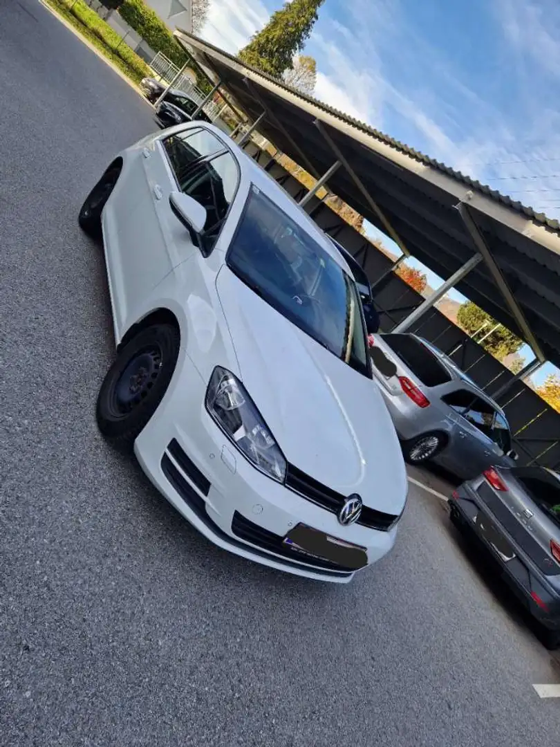 Volkswagen Golf Golf 1,6 BMT TDI Weiß - 2