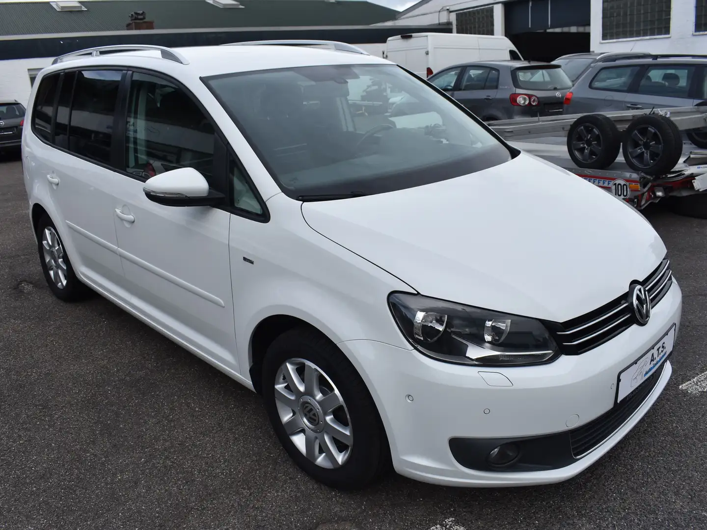 Volkswagen Touran 2.0 TDI Cup *1. HAND*SITZHZ*PDC*AHK*ZAHNRIEMEN NEU Blanc - 2