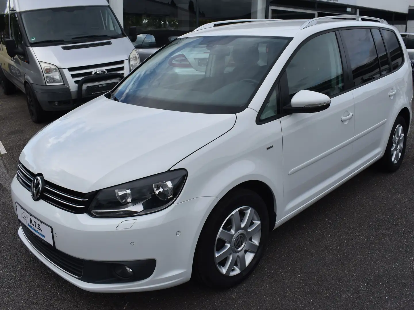 Volkswagen Touran 2.0 TDI Cup *1. HAND*SITZHZ*PDC*AHK*ZAHNRIEMEN NEU Blanc - 1