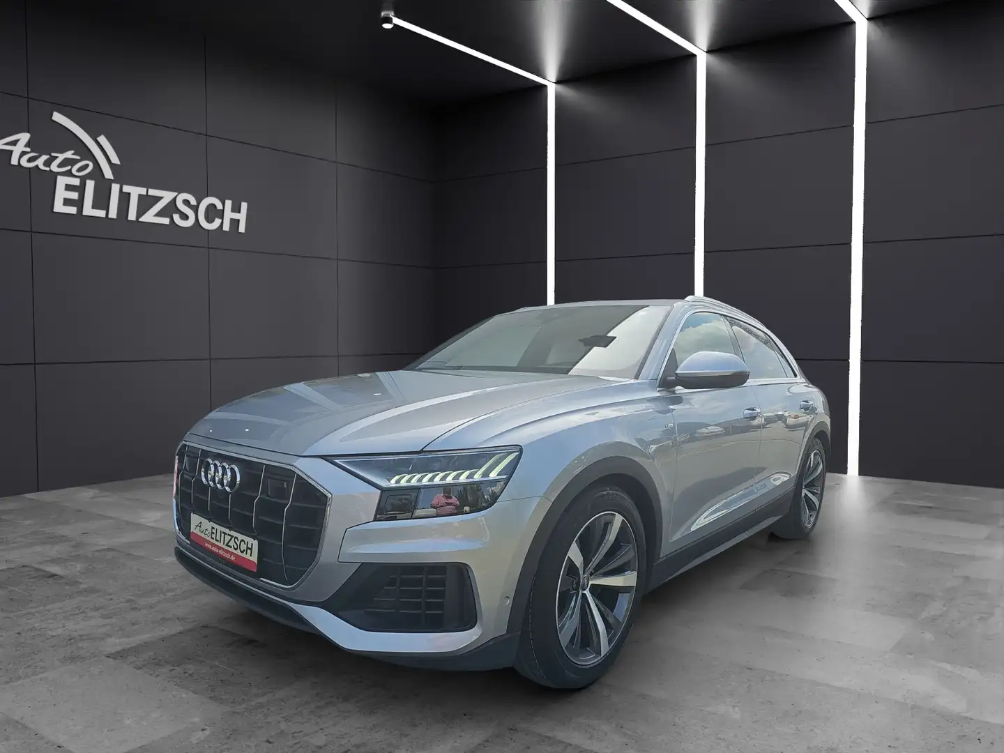 Audi Q8 50 TDI Q S line MATRIX ACC 21" AIR PANO HuD AVC... Grau - 2
