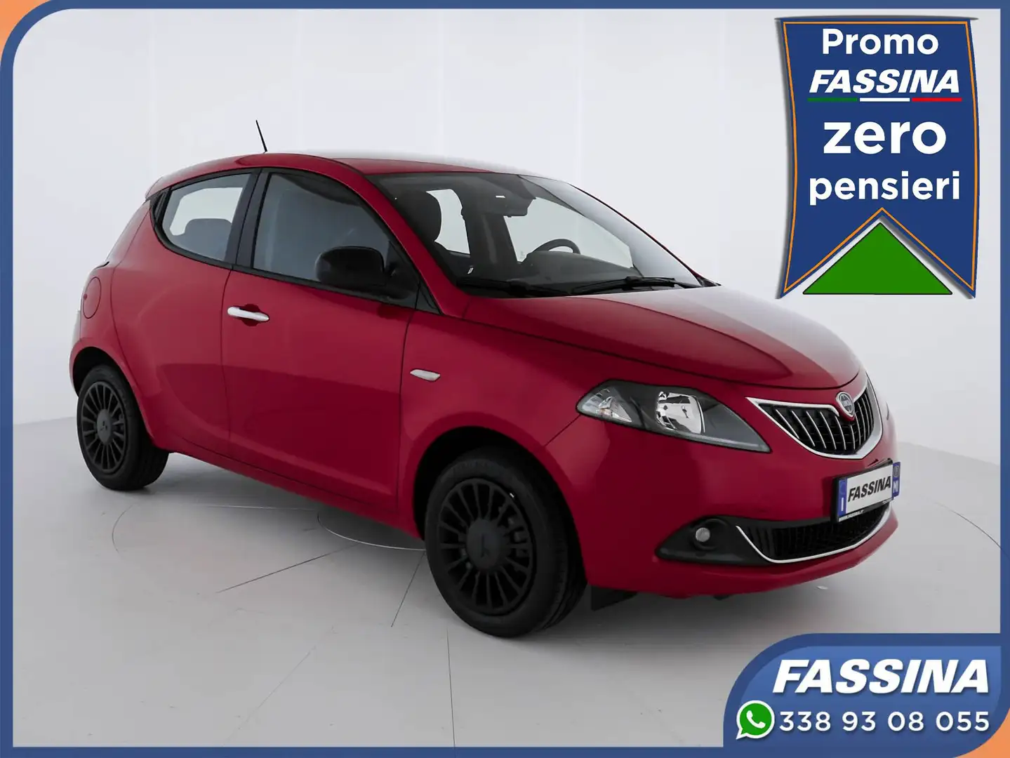 Lancia Ypsilon Ypsilon 1.0 FireFly 5 porte S&S Hybrid Silver Rosso - 1