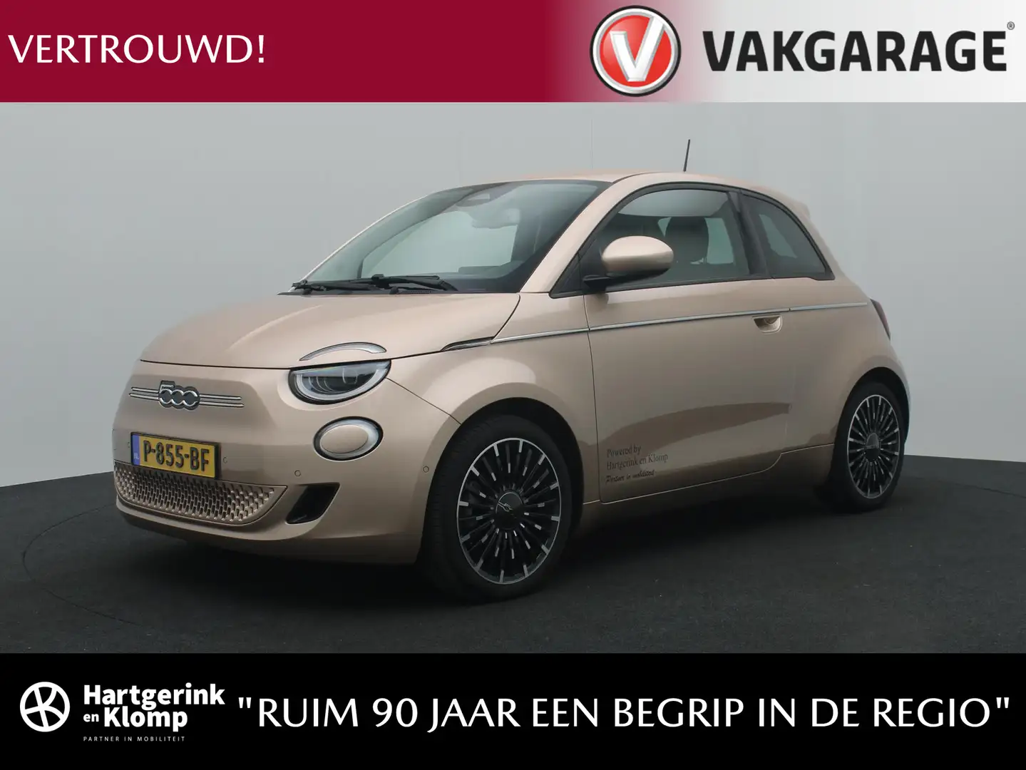 Fiat 500e Icon automaat 42 kWh - 12% bijtelling tot 7-2026 Jaune - 1
