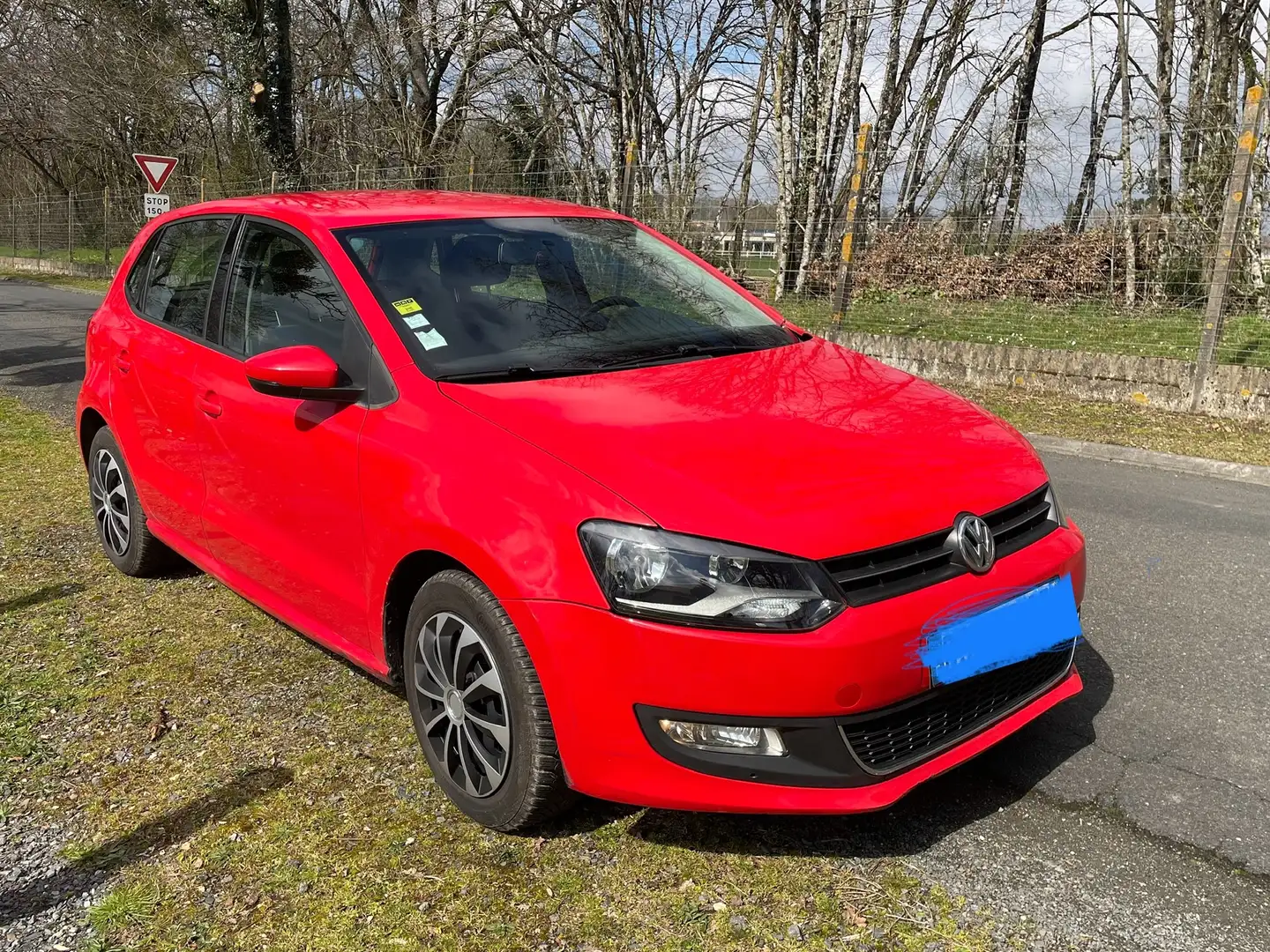 Volkswagen Polo Volkswagen polo 1.2 tdi 75 cv Rouge - 1