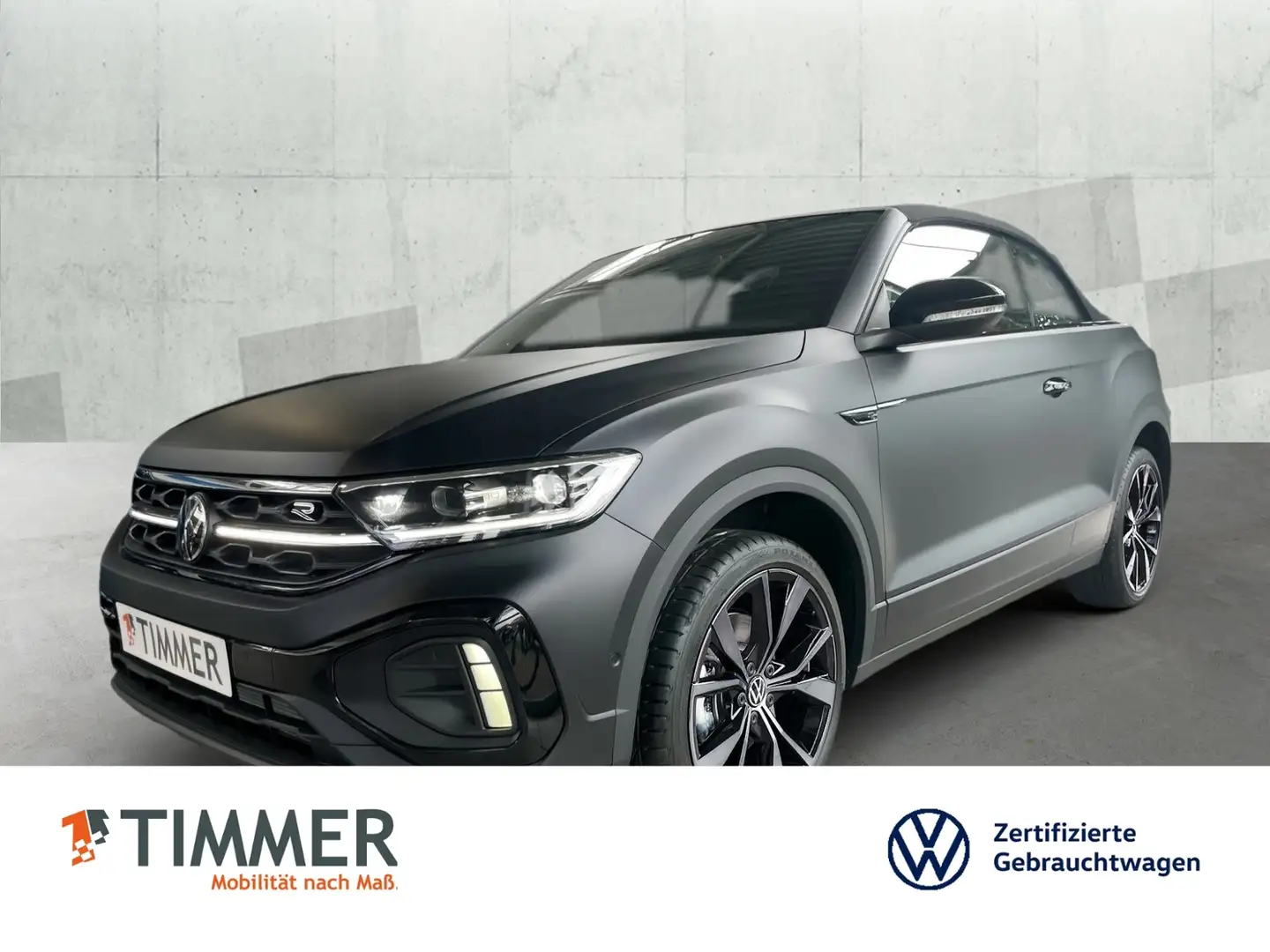 Volkswagen T-Roc Cabriolet 1.5 TSI DSG R Line ED BLACK PLUS *1of99 Schwarz - 1