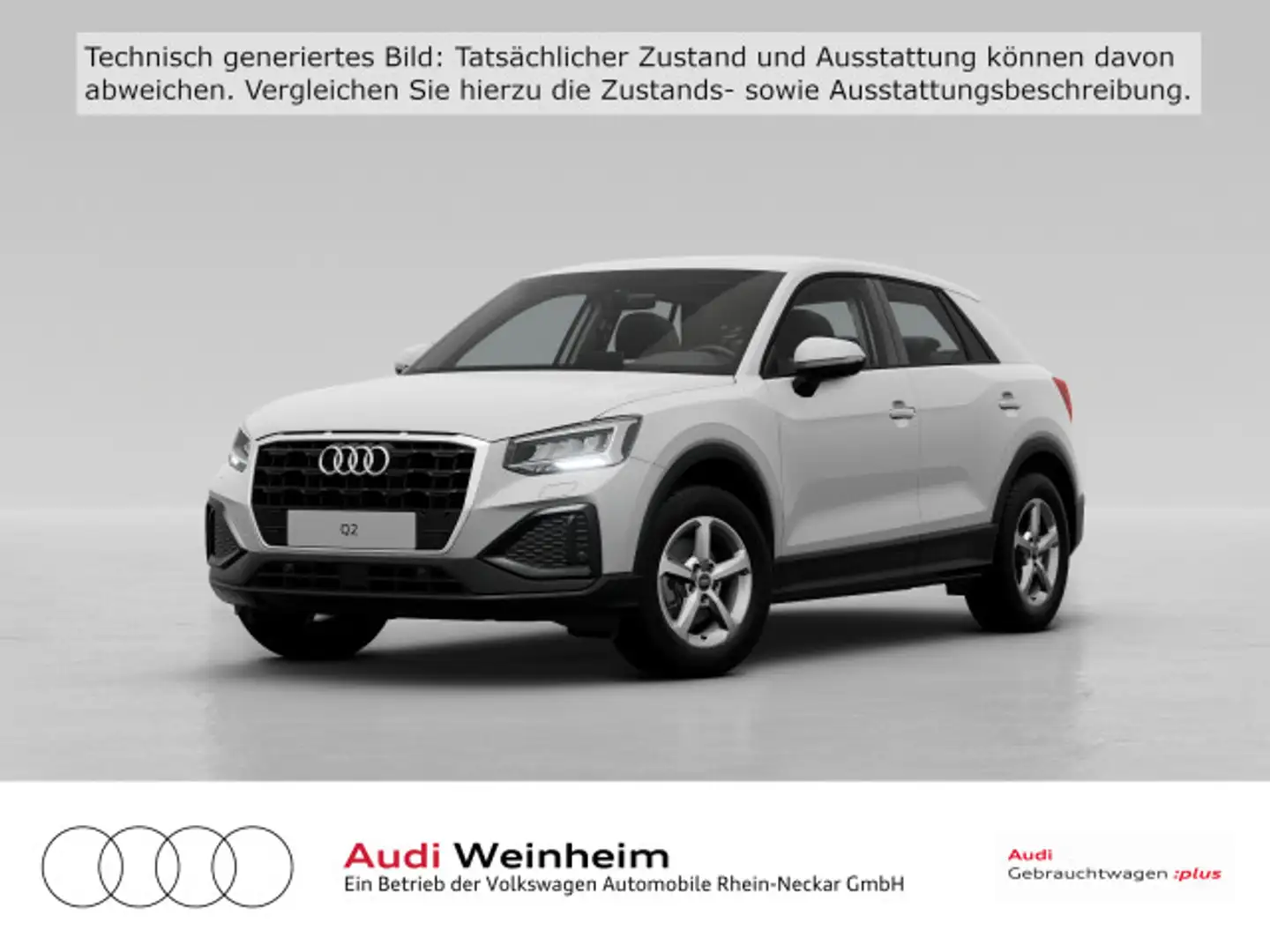 Audi Q2 35 TFSI S-tronic LED Navi Einparkhilfe uvm Weiß - 2