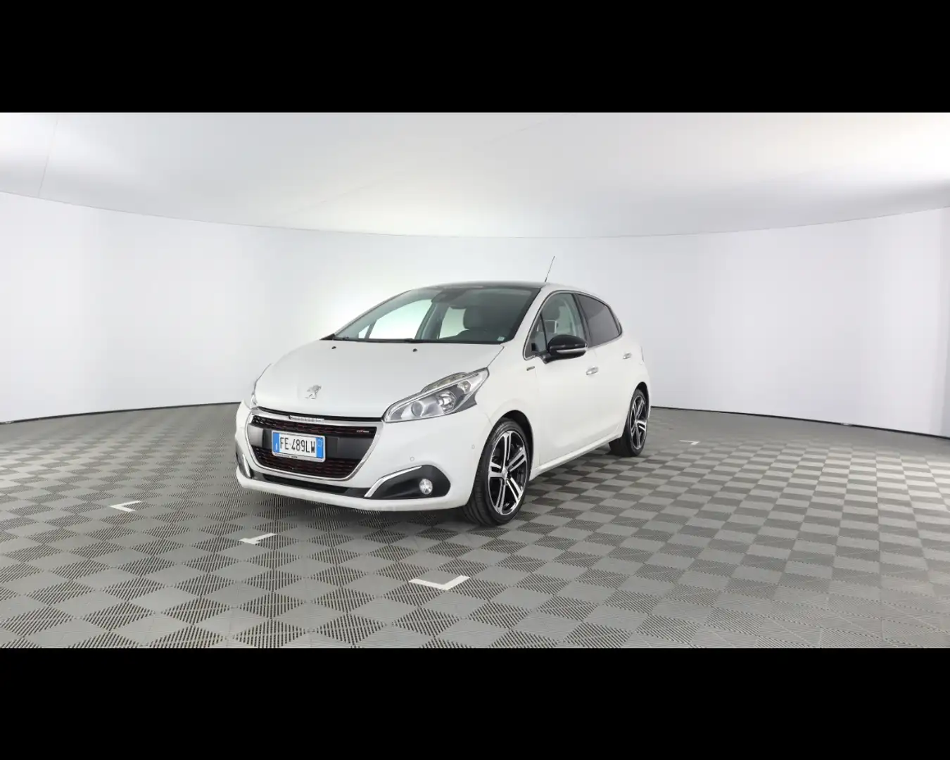 Peugeot 208 5 Porte 1.6 BlueHDi GT Line Blanco - 2