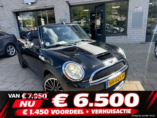 MINI John Cooper Works Cabrio 1.6 S JCW Origineel | Leer | Navigatie Uniek