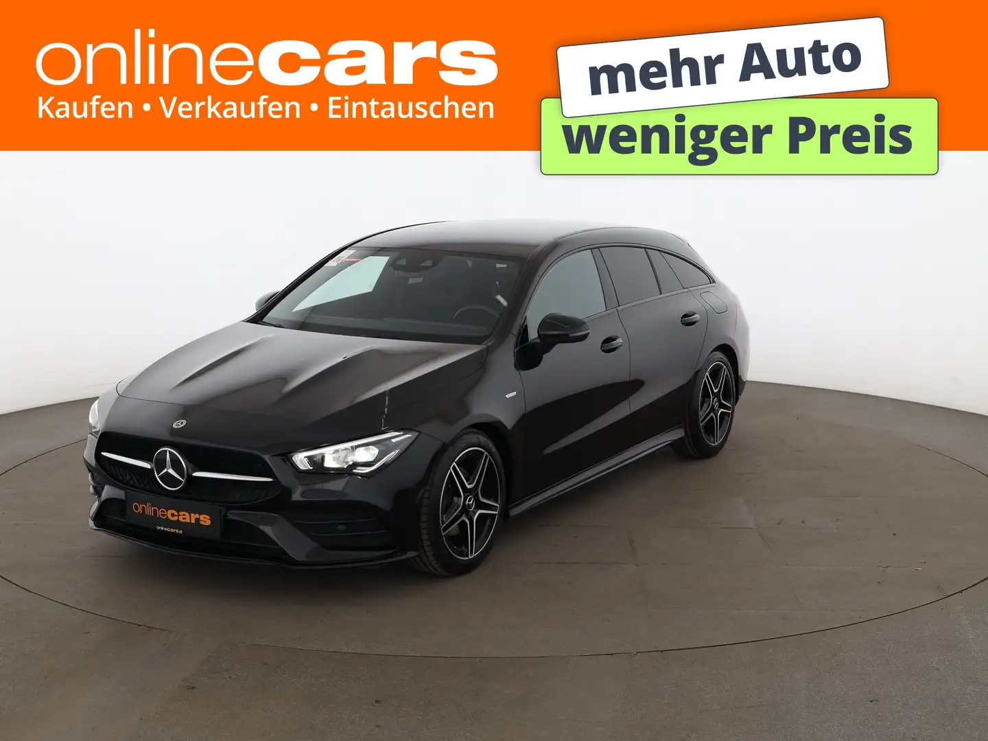 Mercedes-Benz CLA 200 d Shooting Brake AMG Line Aut LED LEDER Schwarz - 1
