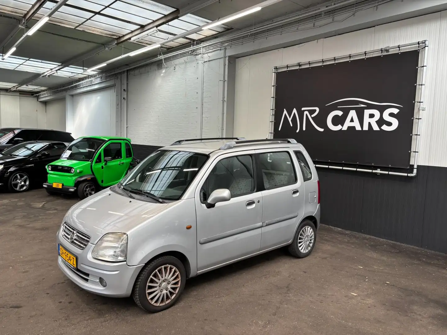 Opel Agila 1.2-16V Comfort AIRCO Grijs - 2