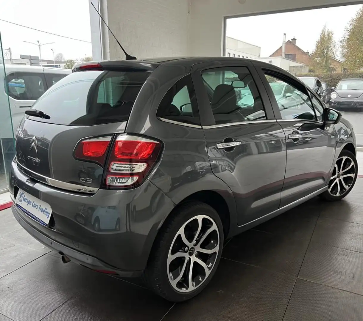 Citroen C3 EXCLUSIVE 82 CH VISIO DRIVE BOITE AUTO EAT6 GPS DISTRIB OK GAR 12M Gris - 2