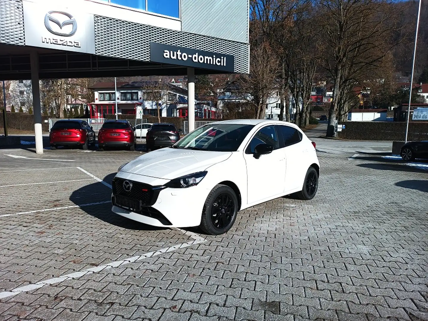 Mazda 2 Homura 90ps Schalter 6 Jahre Garantie Rückfahrkame Weiß - 1