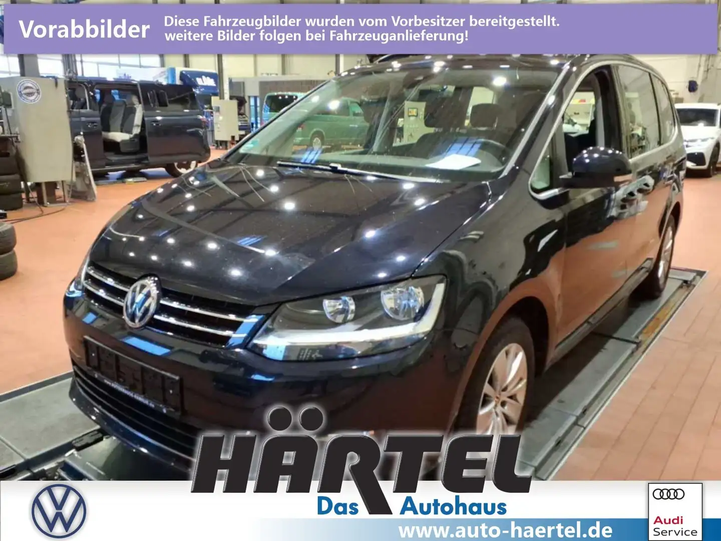 Volkswagen Sharan COMFORTLINE 1.4 TSI 7-SITZER Bluetooth Navi Schwarz - 1