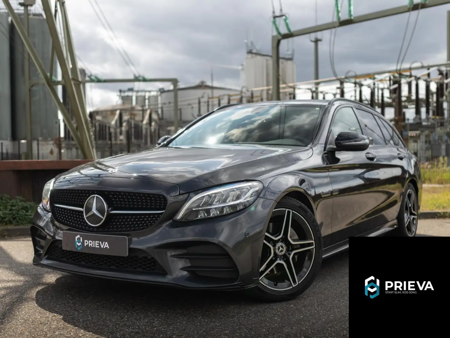 Mercedes-Benz C 220 Estate d AMG-Line Premium Plus Pack Night Editon Grijs - 1