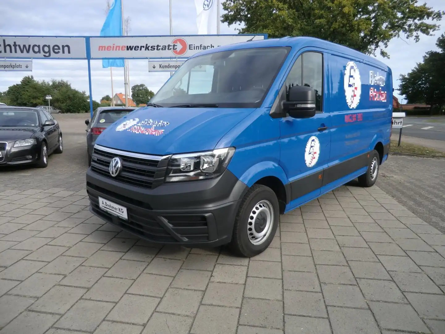 Volkswagen Crafter 30 2.0 TDI L2H1 4MOTION SORTIMO AHK NAVI GRA KLIM Blau - 2