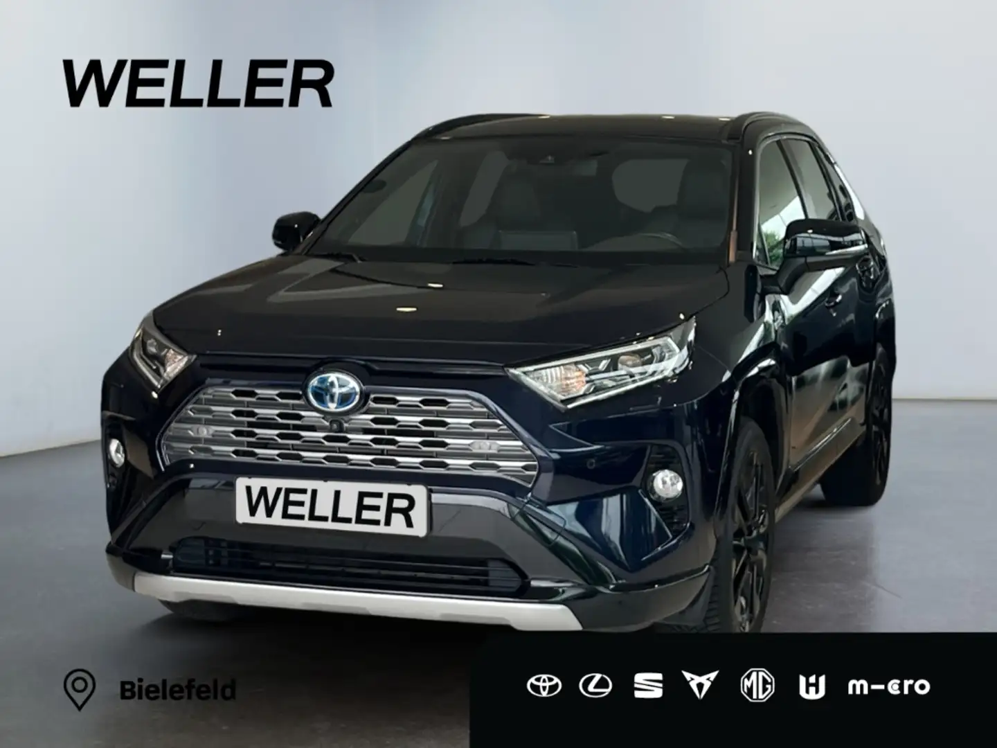 Toyota RAV 4 2.5 4x4 Hybrid Style Selection *360°*Pano*Navi* Blau - 1