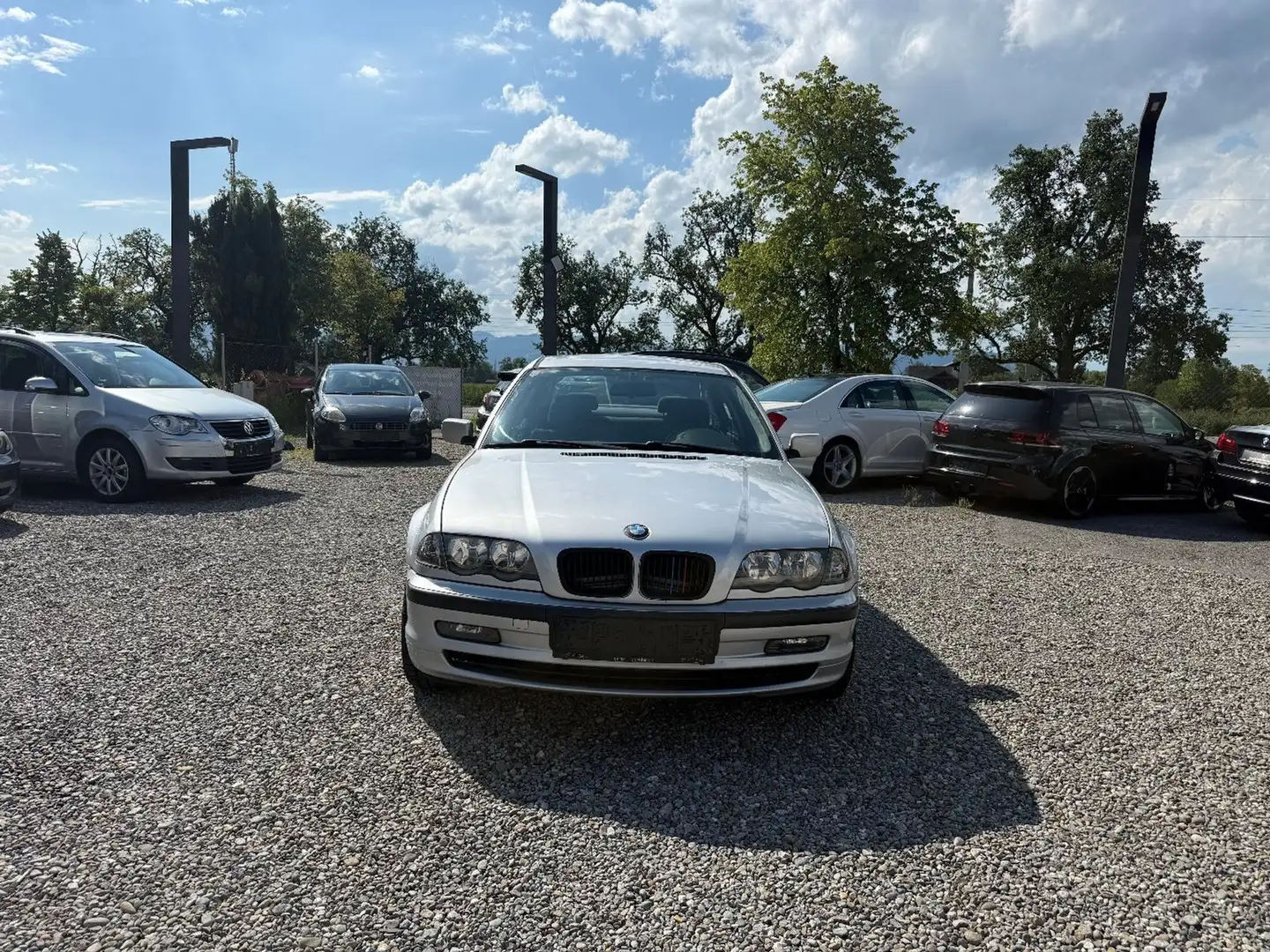 BMW 320 d Silber - 2