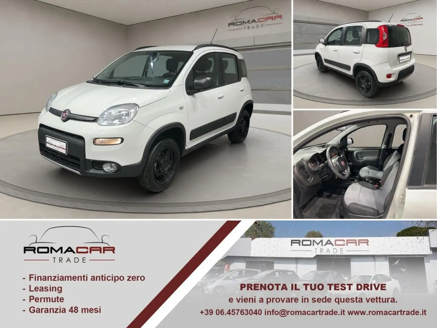 Fiat Panda 4x4 5 POSTI PRONTA CONSEGNA! Bianco - 1