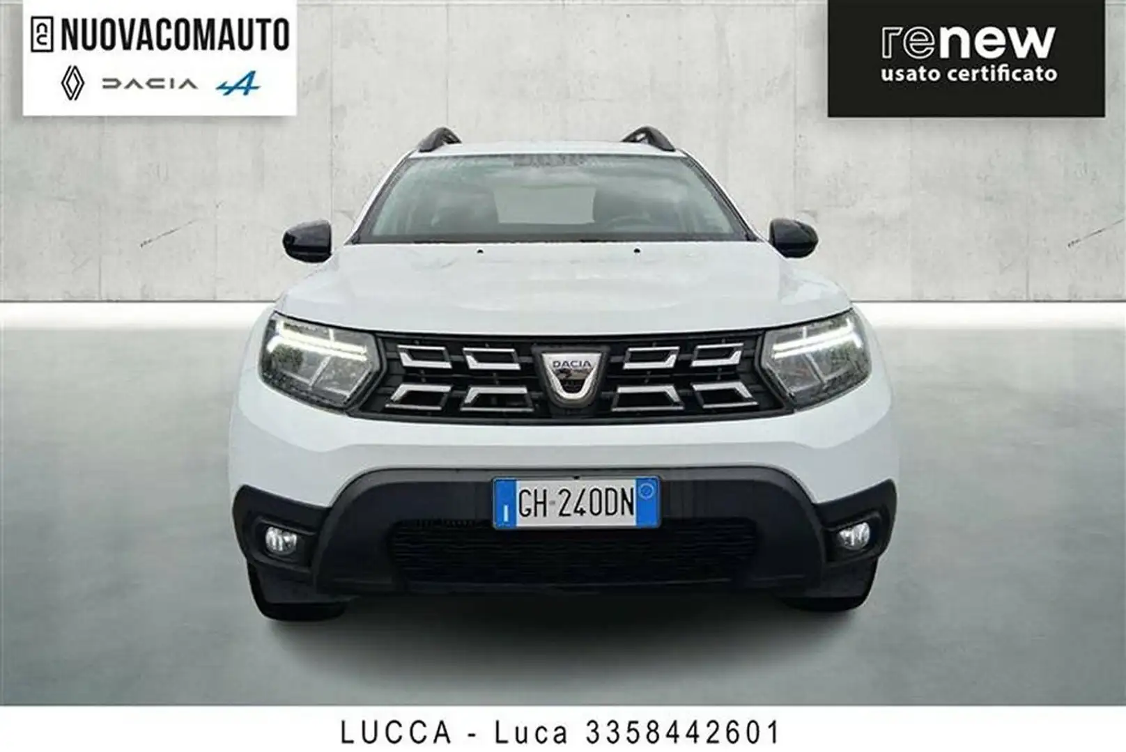 Dacia Duster 1.0 tce Comfort Gpl 4x2 100cv Bianco - 2