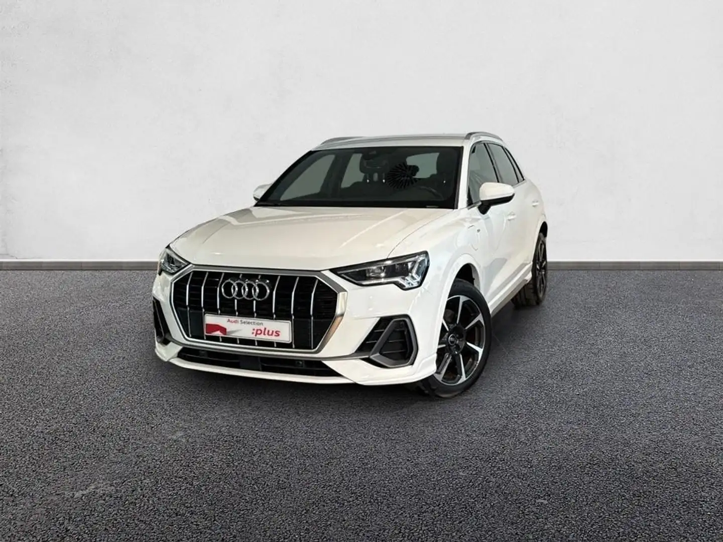 Audi Q3 45 TFSIe Black line S-tronic Blanc - 1
