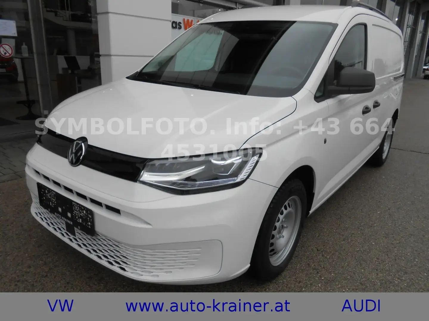 Volkswagen Caddy Cargo Maxi 2.0 TDI 4MOTION Weiß - 1